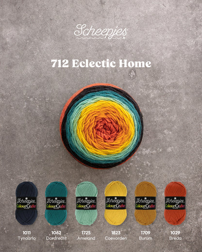 Scheepjes Colour Crafter Cake - 712 Eclectic Home