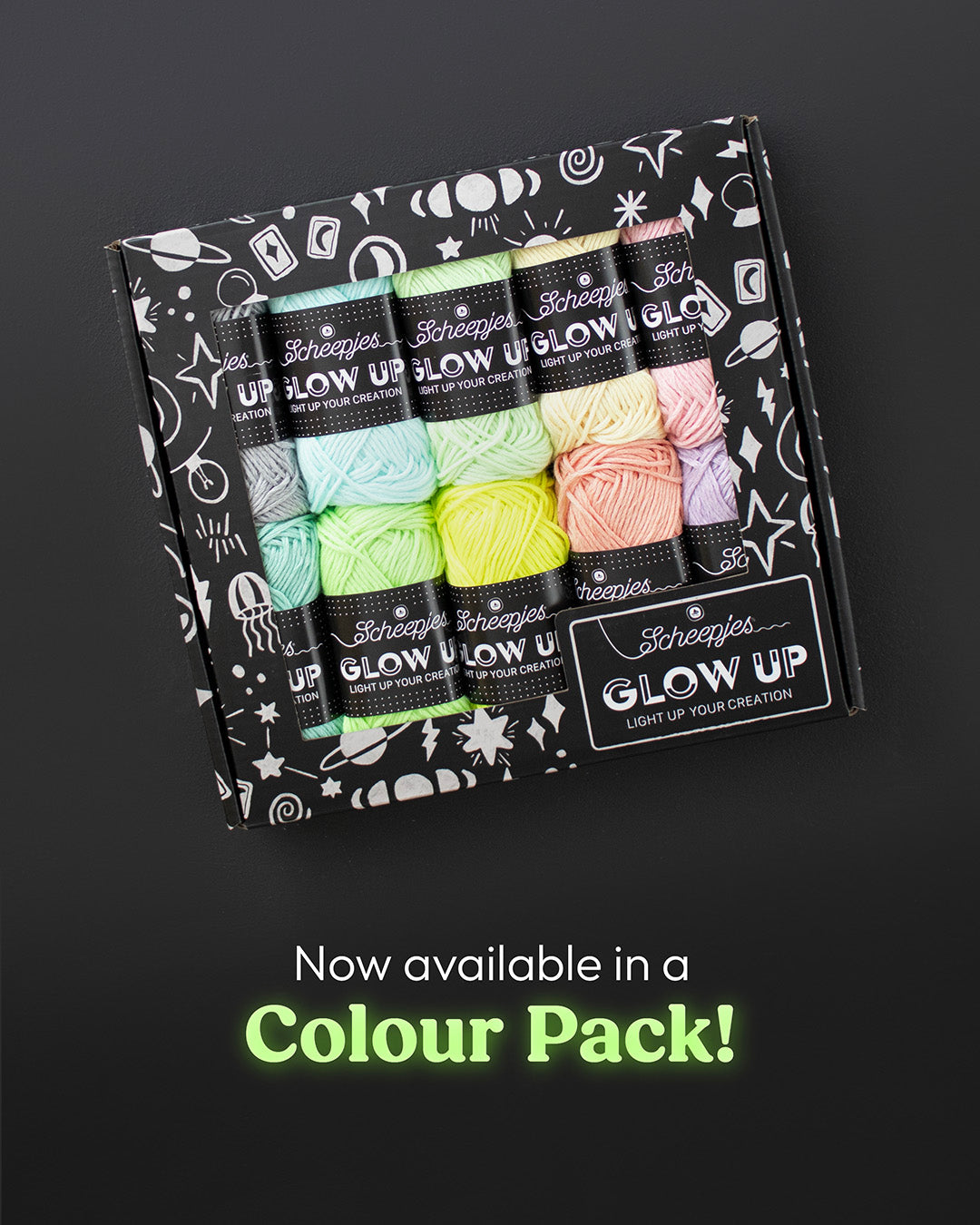 Scheepjes Glow Up Colour Pack