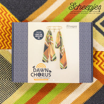 Scheepjes CKAL Dawn Chorus Goldcrest Scarf Kit (Crochet & Knit)