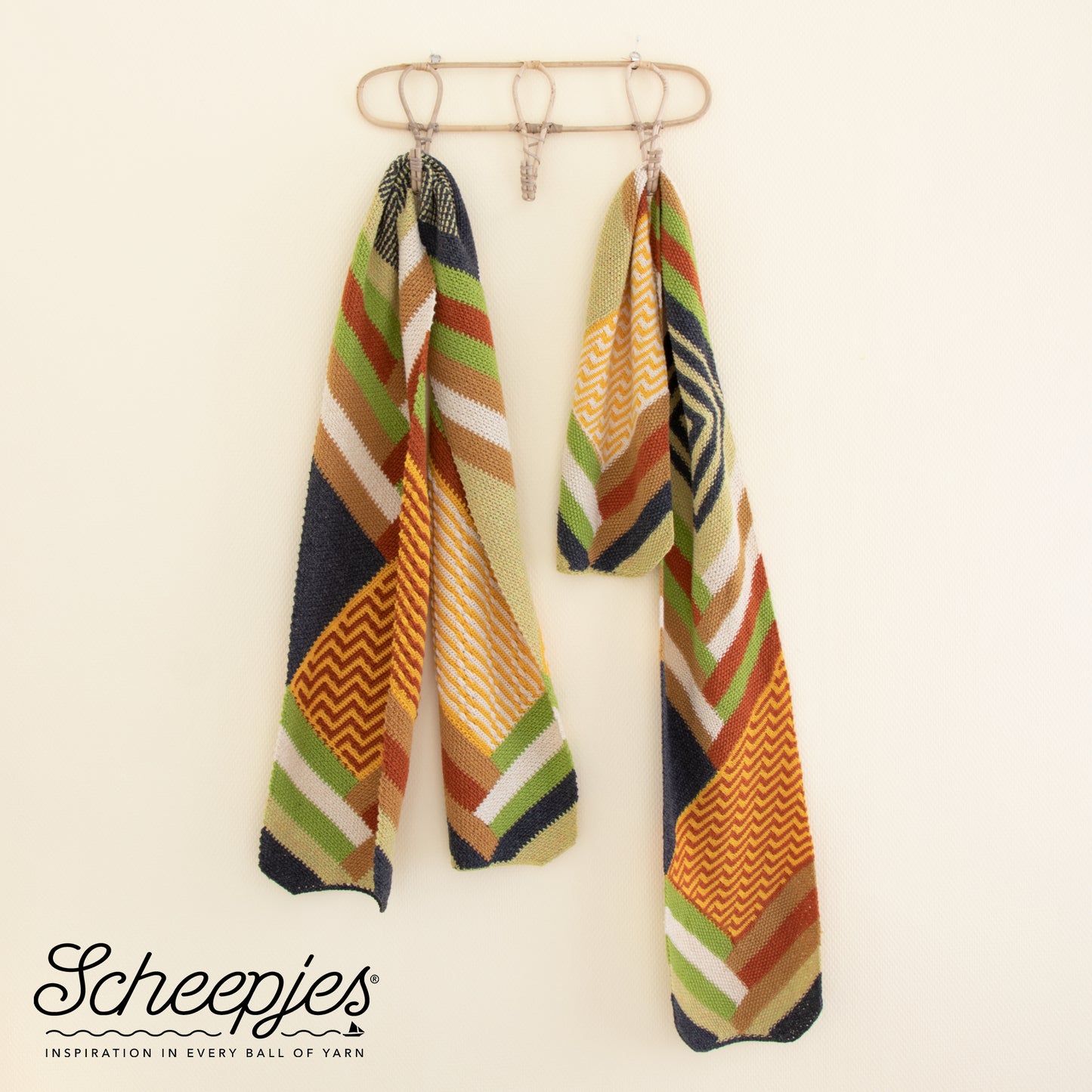 Scheepjes CKAL Dawn Chorus Goldcrest Scarf Kit (Crochet & Knit)