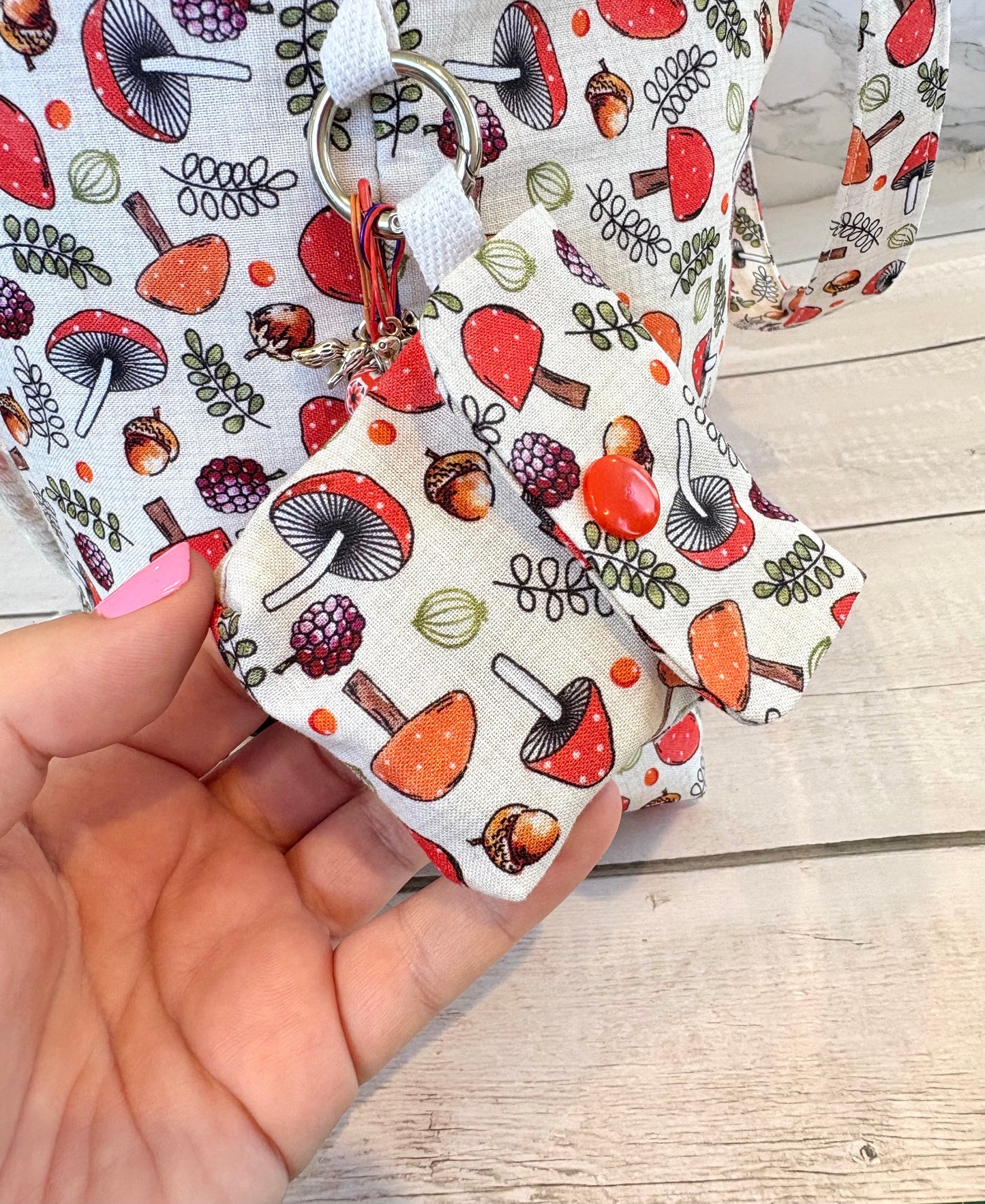 Pouch with Measuring Tape - Galaxy