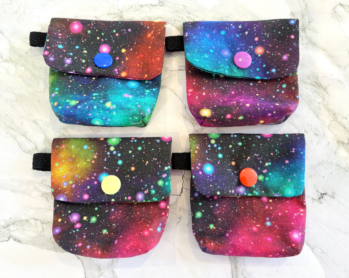 Pouch with Measuring Tape - Galaxy