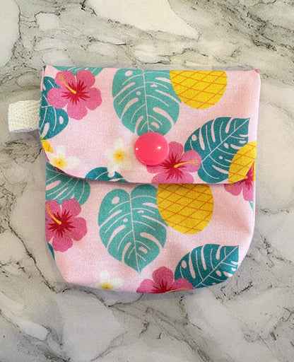 Pouch with Measuring Tape - Pineapple