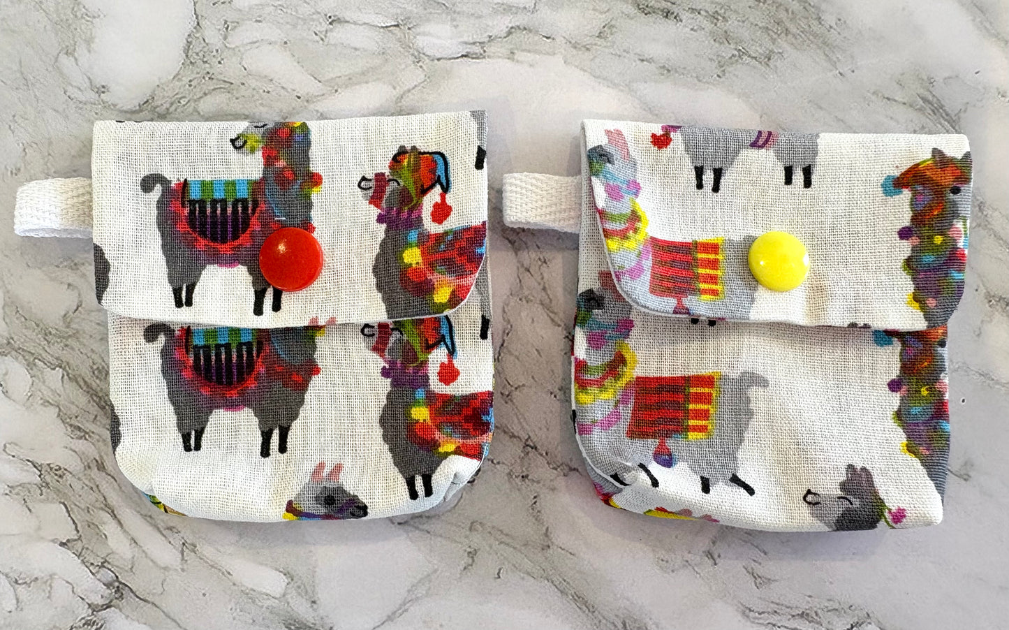 Pouch with Measuring Tape - Alpaca