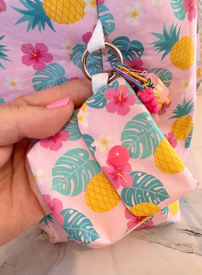 Pouch with Measuring Tape - Pineapple