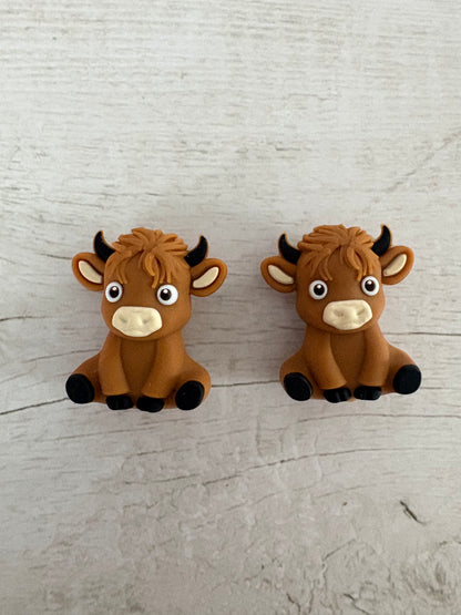 Needle Stitch Stoppers - Highland Cows