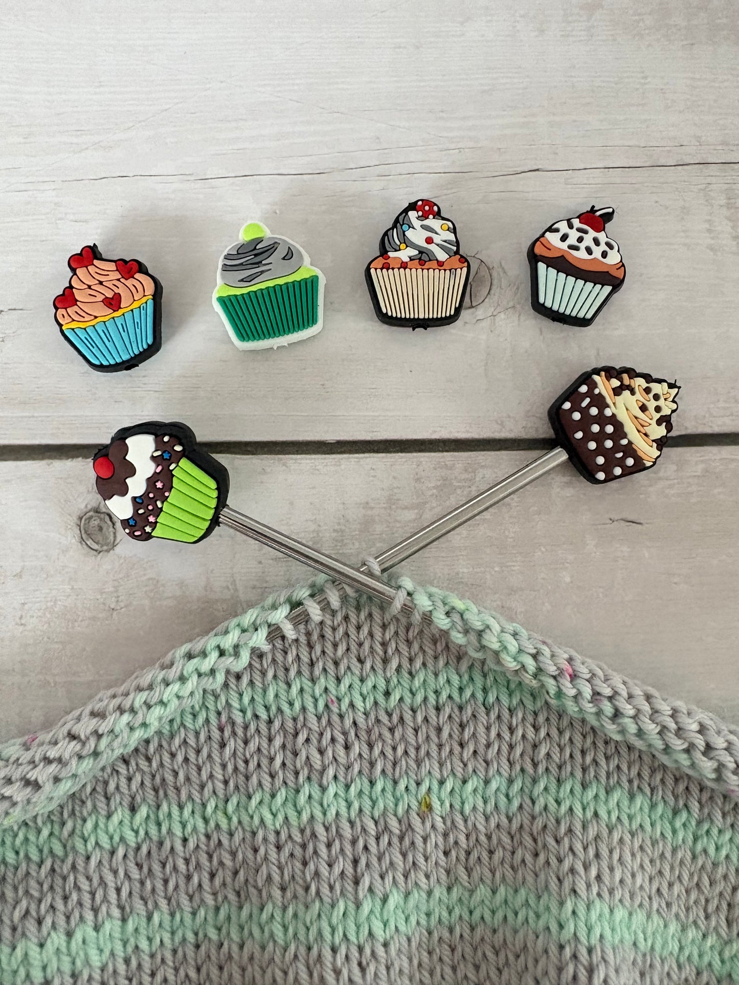 Needle Stitch Stoppers - Cupcakes