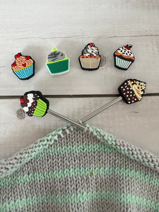 Needle Stitch Stoppers - Cupcakes