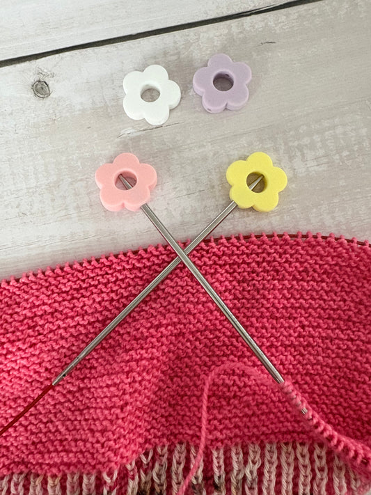 Needle Stitch Stoppers - Flowers