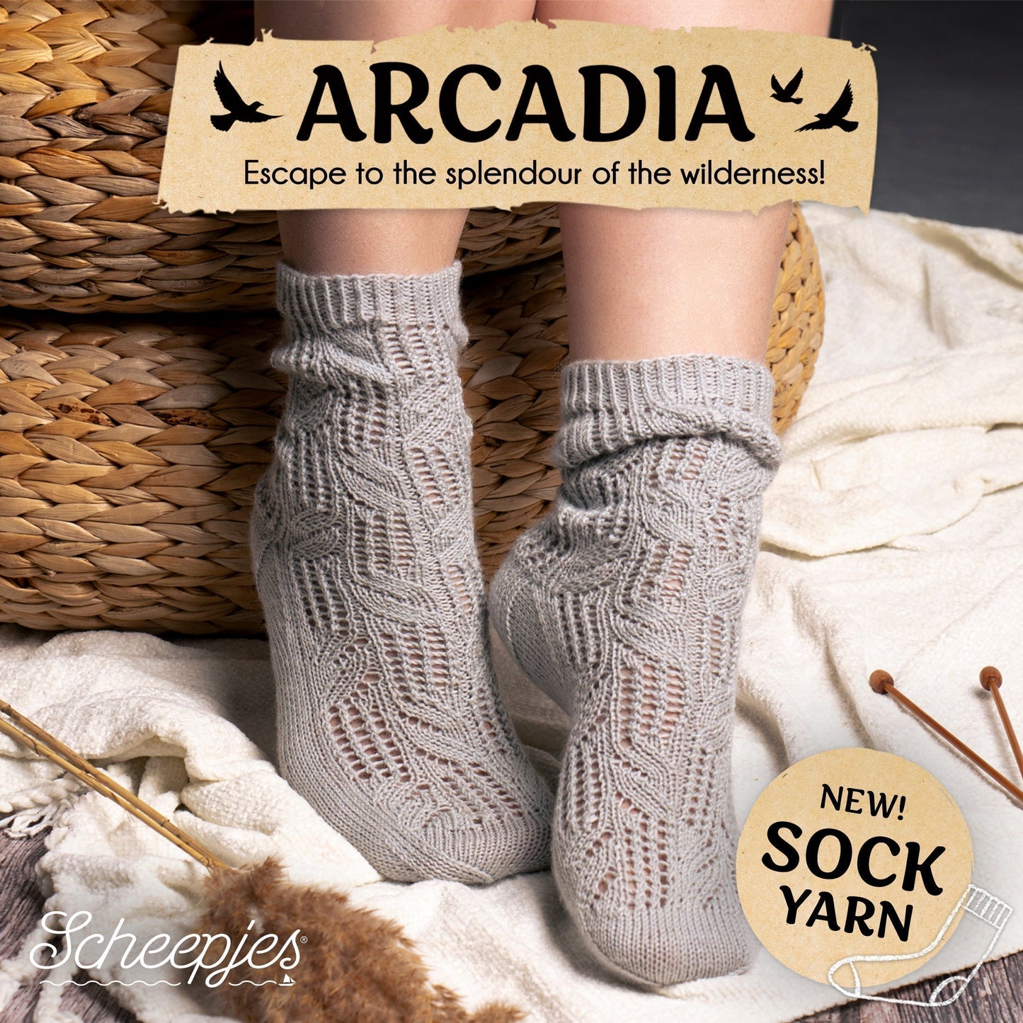 Scheepjes Arcadia Striped - 903 Savannah
