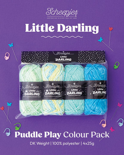 Scheepjes Little Darling Sprinkled Gradient Colour Pack - Puddle Play