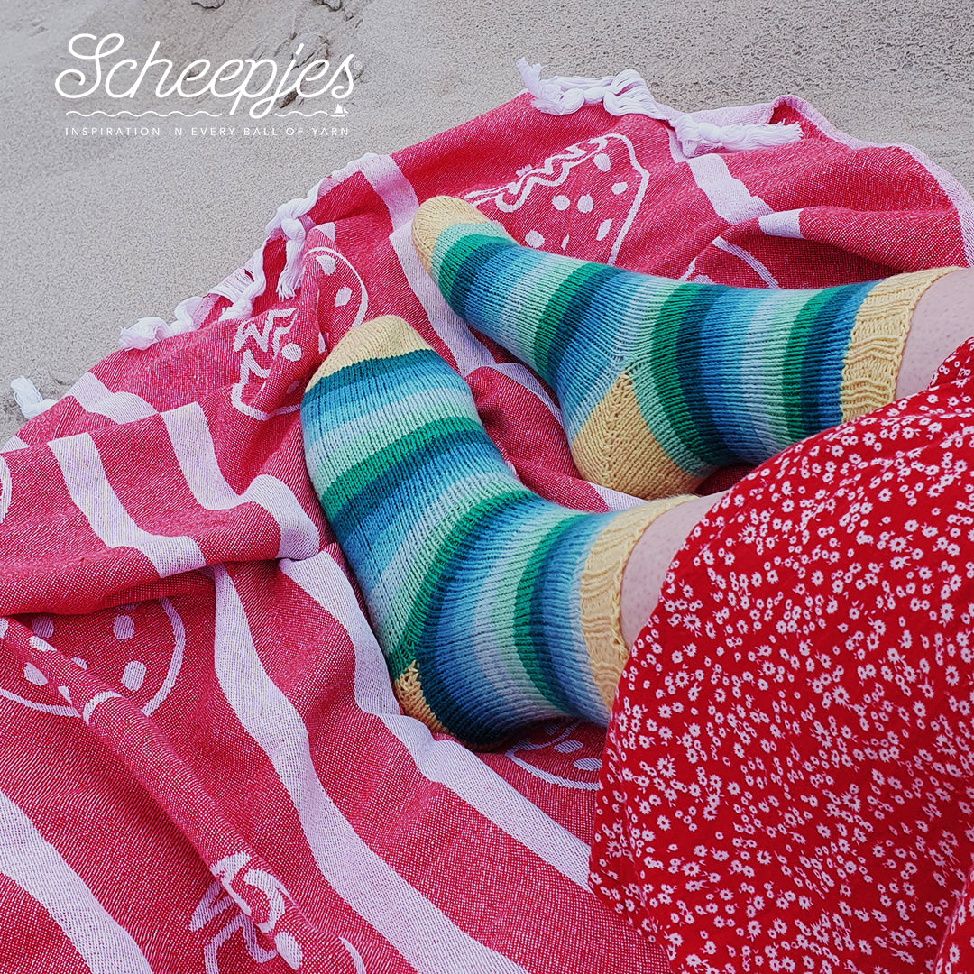 Scheepjes Summer Sock - A - Long (EU sizes 39/41, 42/43, 44/45 & 46/47)