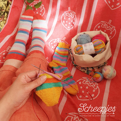 Scheepjes Summer Sock - A - Long (EU sizes 39/41, 42/43, 44/45 & 46/47)