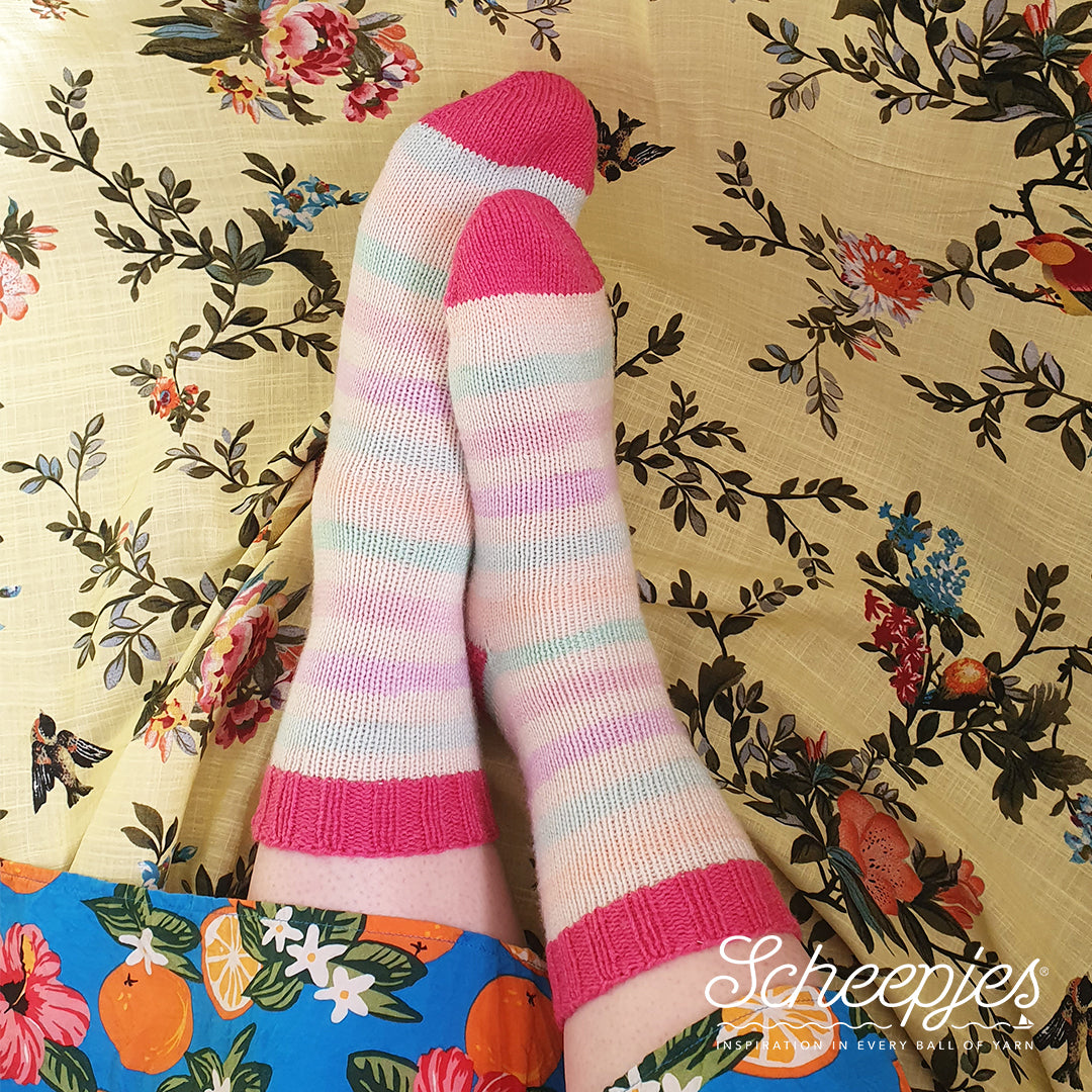 Scheepjes Summer Sock - A - Long (EU sizes 39/41, 42/43, 44/45 & 46/47)