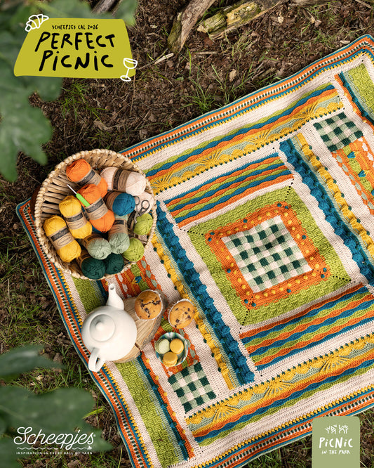 Scheepjes Perfect Picnic CAL - Cotton Create DK - Park