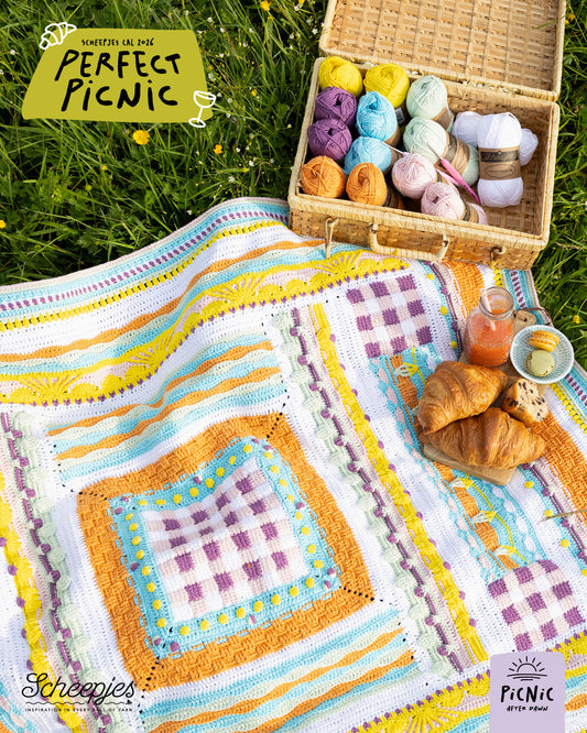 Scheepjes Perfect Picnic CAL - Cotton Create DK - Dawn
