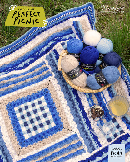 Scheepjes Perfect Picnic CAL - Colour Crafter - Seaside
