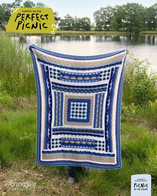 Scheepjes Perfect Picnic CAL - Colour Crafter - Seaside