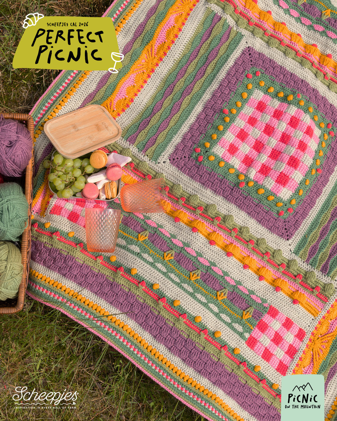 Scheepjes Perfect Picnic CAL - Colour Crafter - Mountain