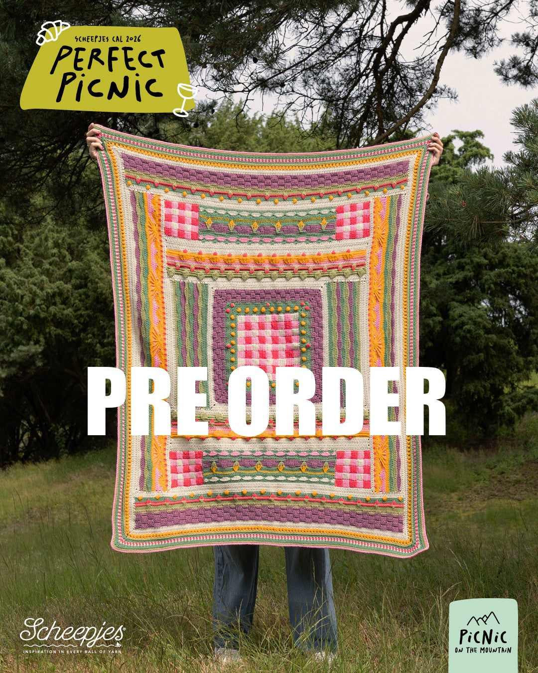 Scheepjes Perfect Picnic CAL - Colour Crafter - Mountain - PRE ORDER