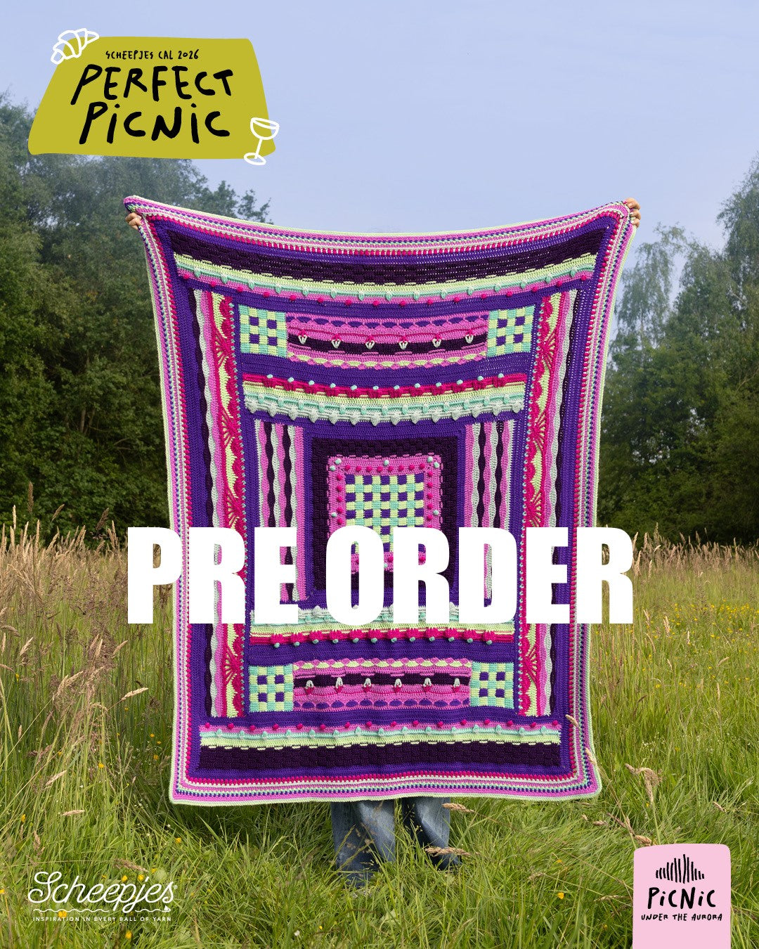 Scheepjes Perfect Picnic CAL - Colour Crafter - Aurora - PRE ORDER