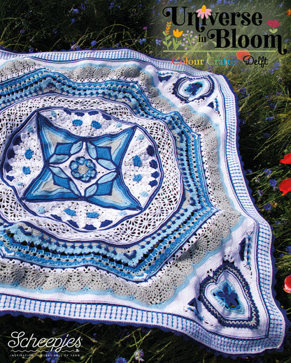 Scheepjes CAL2025 Universe in Bloom Kit Colour Crafter - Delft