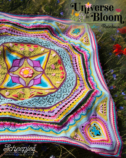 Scheepjes CAL2025 Universe in Bloom Kit Colour Crafter - Rainbow
