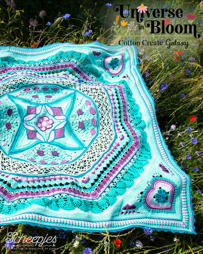 Scheepjes CAL2025 Universe in Bloom Kit Cotton Create - Galaxy
