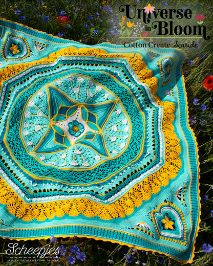 Scheepjes CAL2025 Universe in Bloom Kit Cotton Create - Seaside