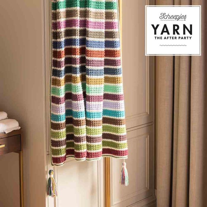 Scheepjes Yarn The After Party no. 202 - Scrumptious Stripes Blanket (booklet) - (Crochet)