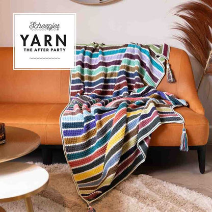 Scheepjes Yarn The After Party no. 202 - Scrumptious Stripes Blanket (booklet) - (Crochet)