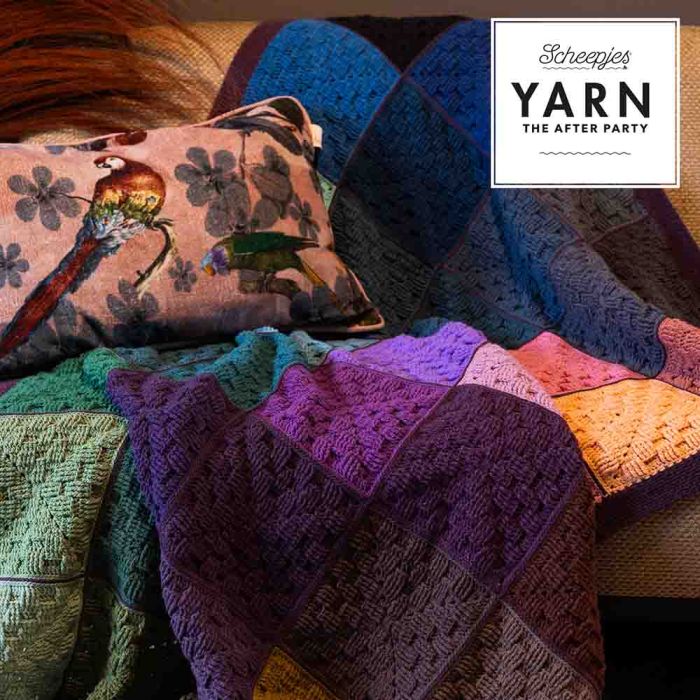 Scheepjes Yarn The After Party no. 203 - Scrumptious Squares Blanket (booklet) - (Crochet)