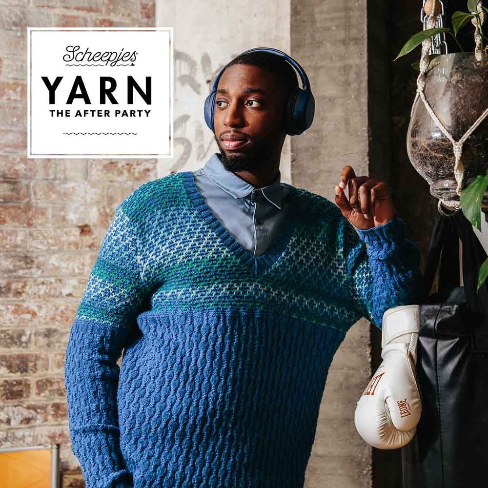 Scheepjes Yarn The After Party no. 72 - Windsor Mosaic Sweater (booklet) - (Knit)