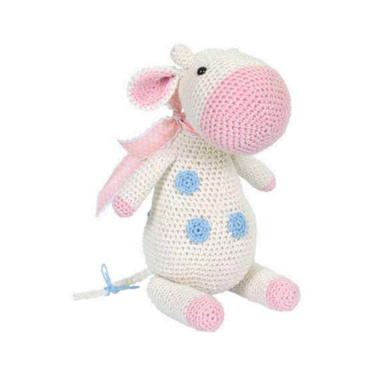 Tuva Crochet Kit Amigurumi with Scheepjes Catona - Meadow The Cow