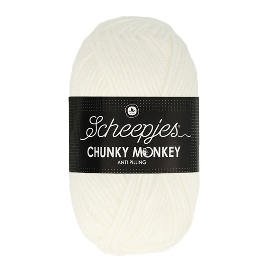 Scheepjes Chunky Monkey - 1001 White