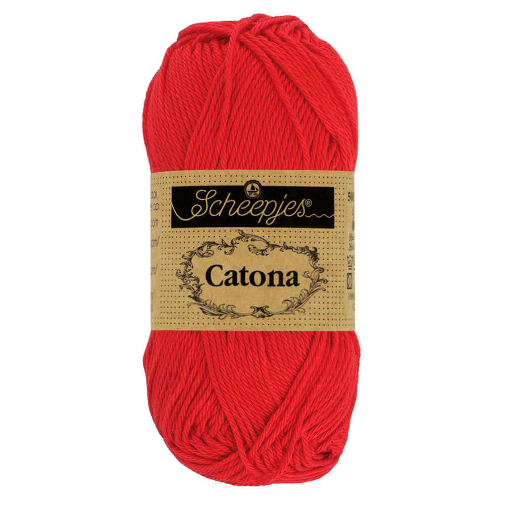 Scheepjes Catona - 115 Hot Red