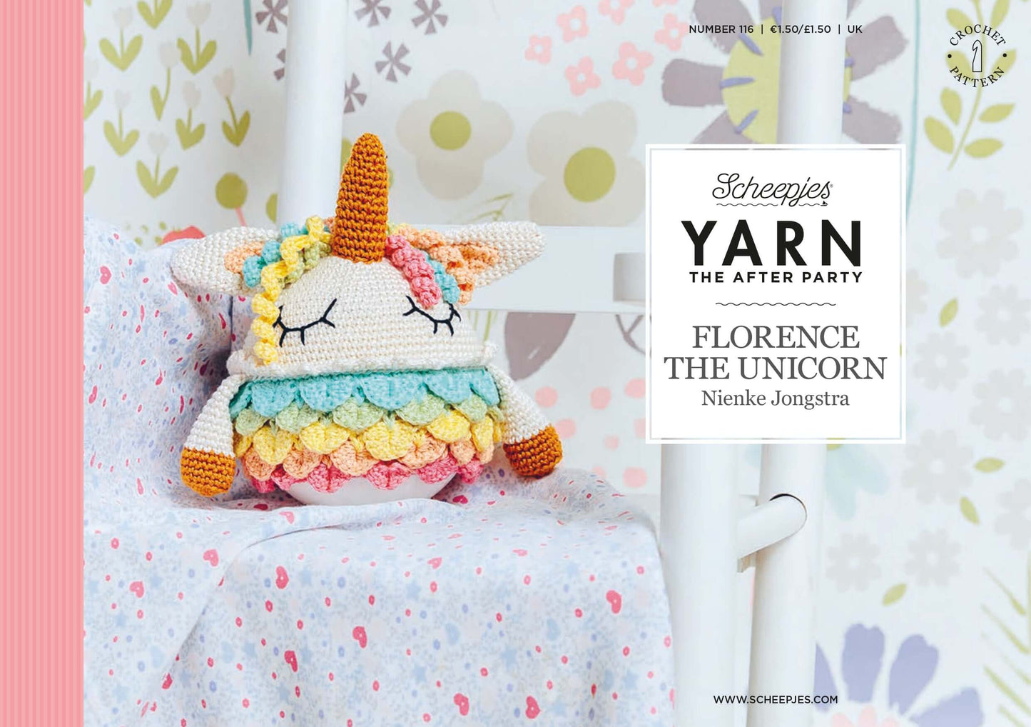 Scheepjes Yarn The After Party no. 116 - Florence The Unicorn (booklet) - (Crochet)