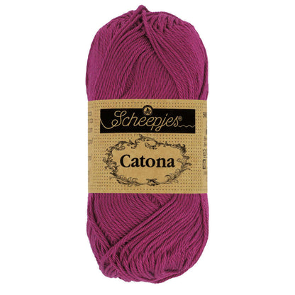 Scheepjes Catona - 128 Tyrian Purple