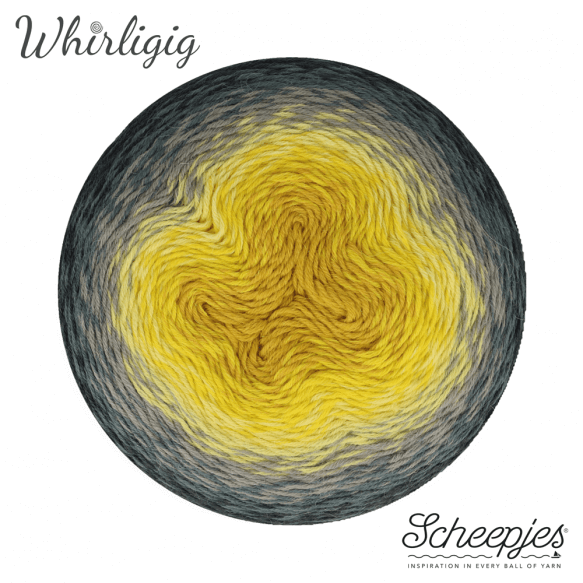 Scheepjes Whirligig - 200 Grey To Ochre