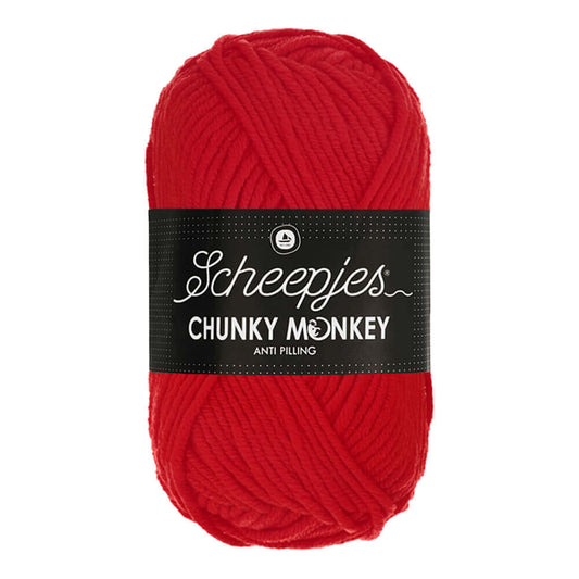Scheepjes Chunky Monkey - 1010 Scarlet