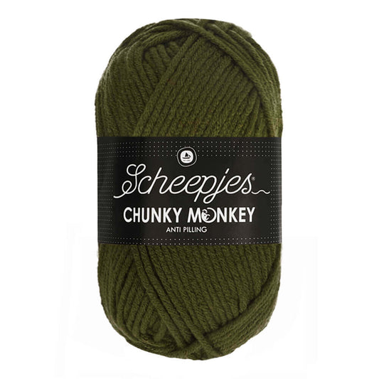 Scheepjes Chunky Monkey - 1027 Moss Green