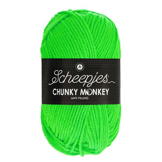 Scheepjes Chunky Monkey - 1259 Neon Green