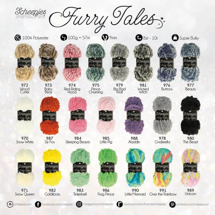 Scheepjes Furry Tales - 976 Buttons