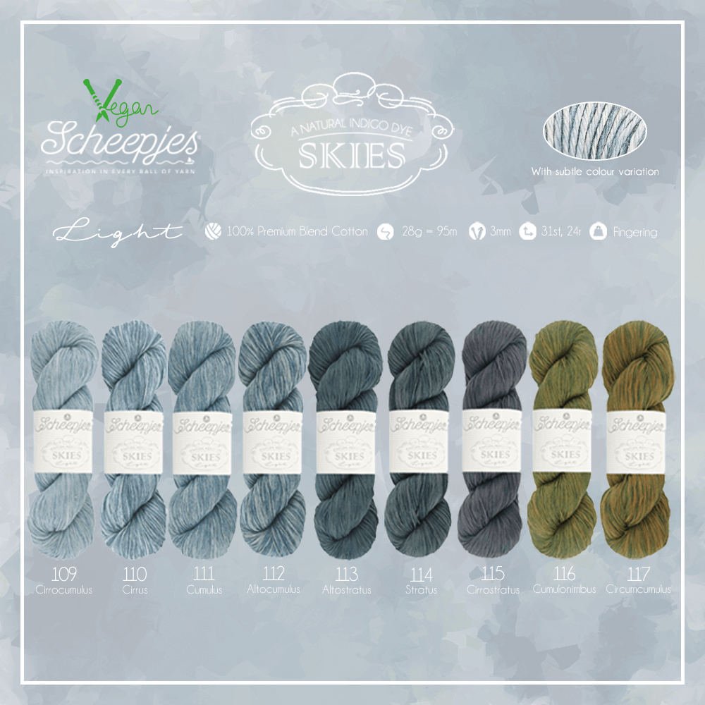 Scheepjes Skies Light - 118 Undyed