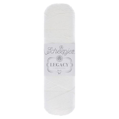 Scheepjes Legacy Natural Cotton no. 06 - 009 (White)