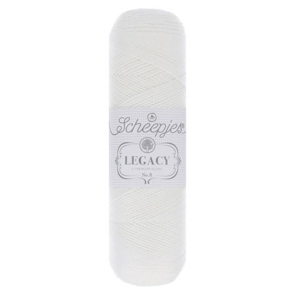 Scheepjes Legacy Natural Cotton no. 08 - 009 (White)