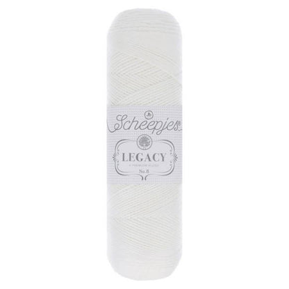 Scheepjes Legacy Natural Cotton no. 08 - 009 (White)
