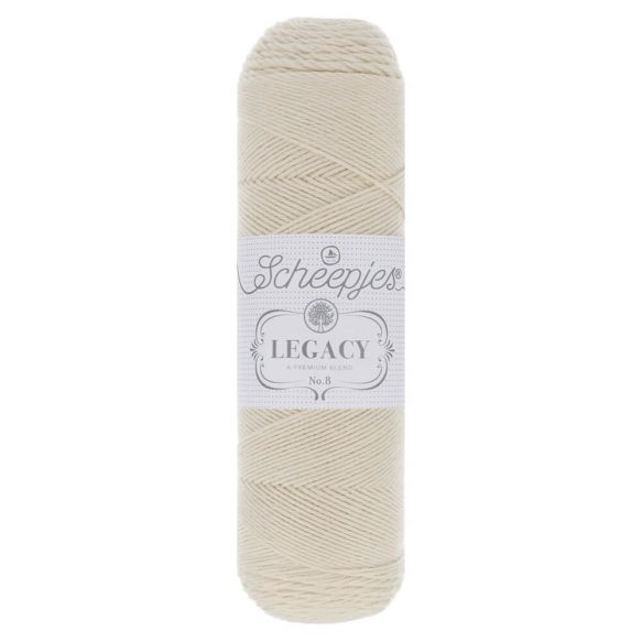 Scheepjes Legacy Natural Cotton no. 08 - 089 (Off White)