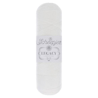 Scheepjes Legacy Natural Cotton no. 10 - 009 (White)