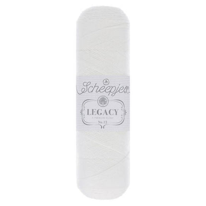 Scheepjes Legacy Natural Cotton no. 12 - 009 (White)